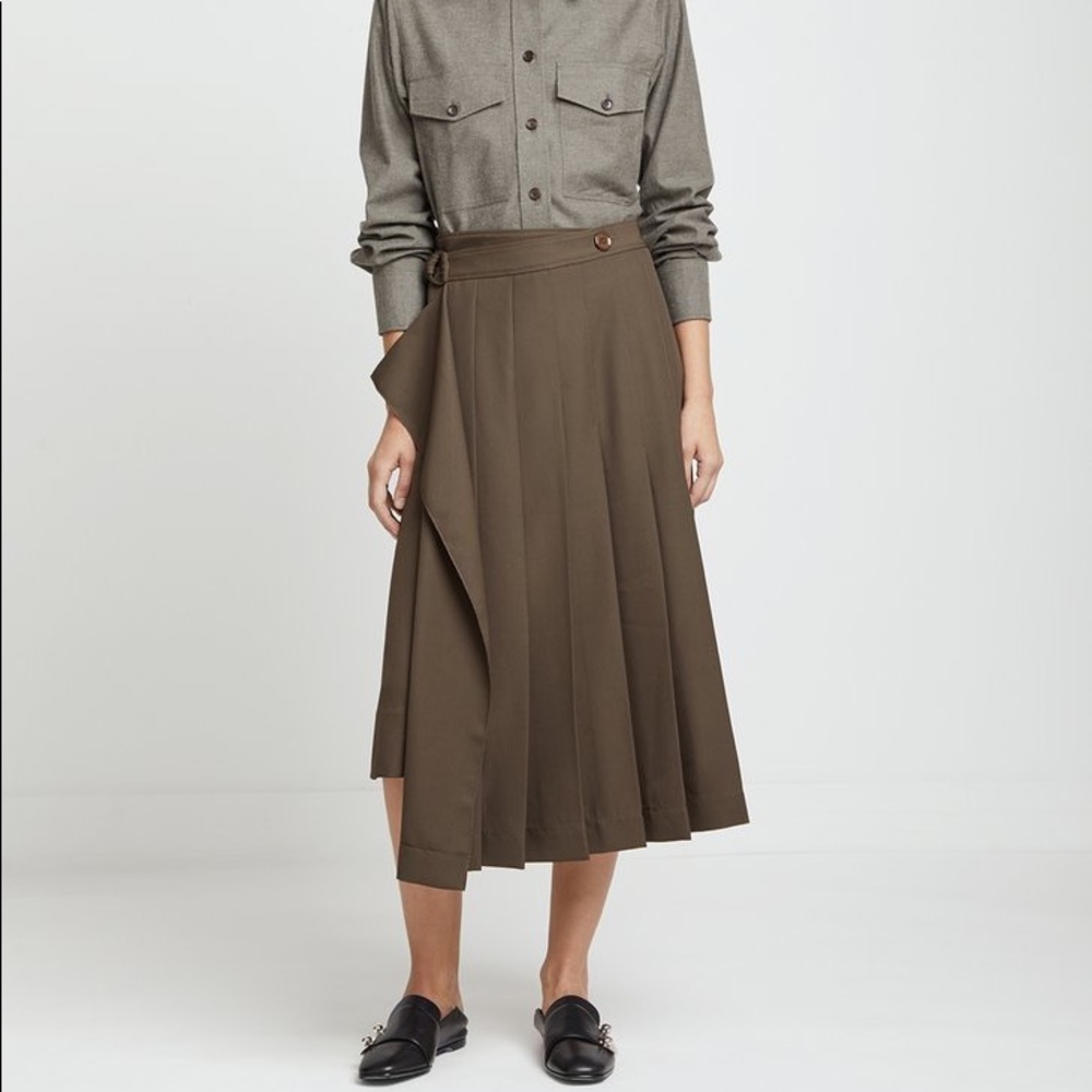 Joseph Wool Midi Skirt